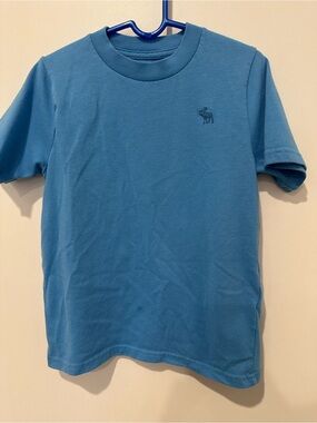 abercrombie kids Light Blue Tee with Gold Print